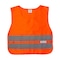 Safe Handler Child Reflective Safety Vest, Small, Orange (10-Pack) BLSH-ES-S-SV5O-10 - alternate 1